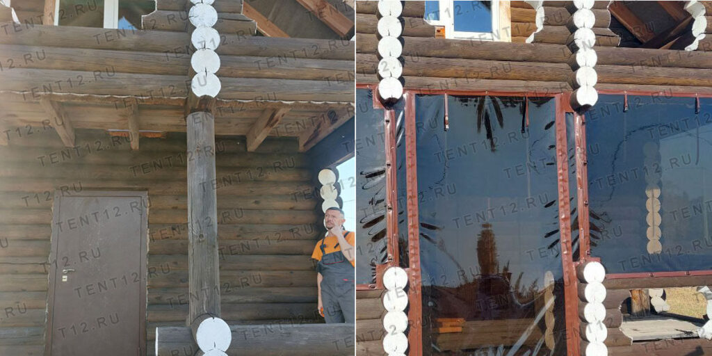 Гибкие окна до и после